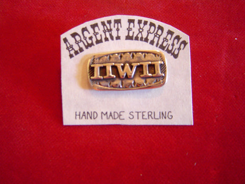 Sterling "IIWII" Pin. It Is What It Is.