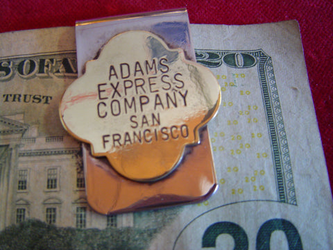 Money Clip: Adams Express