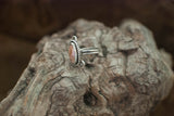 Rodacrusite and Sterling Ring