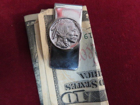 Money Clip: Indian Nickle coin