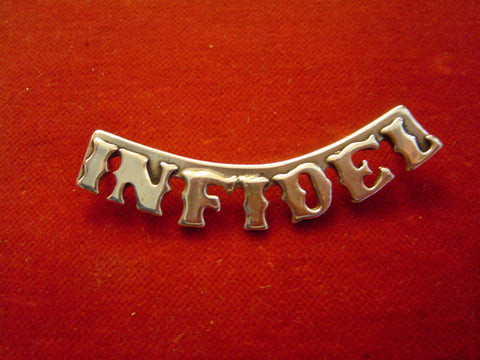 Pin: "Infidel", Sterling
