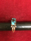 Ring: Vintage Morecni Turquoise and Gold