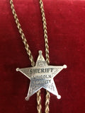 Bolo: Sterling Sheriff Lincoln Co. on Horse Hair