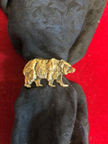 Scarf slide: Bronze Bear