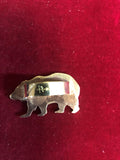Scarf slide: Bronze Bear