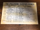 Rock & Roll Handbill: Bill Graham #122 Fillmore-Winterland, 1968