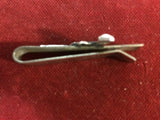 Tie Clip: Sterling Six Gun on nickle clip