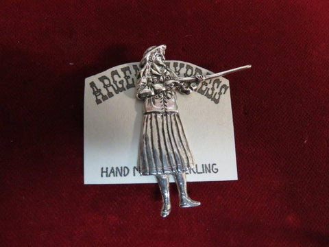 Pin: Annie Oakley sterling