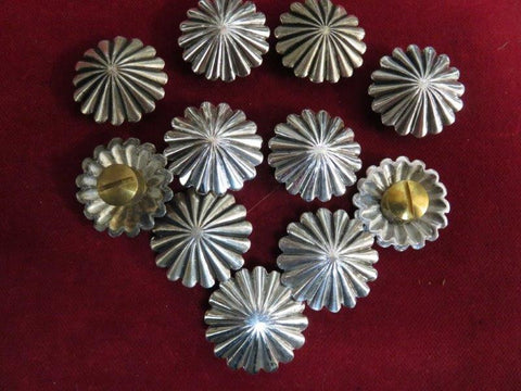 Conchos: Sterling 1" Fluted