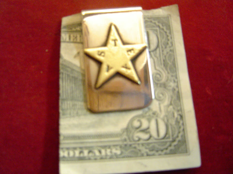 Money Clip: Texas Civil War Star