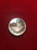Scarf Slide: Fine Silver NRA medal, Hawken Plains Rifle